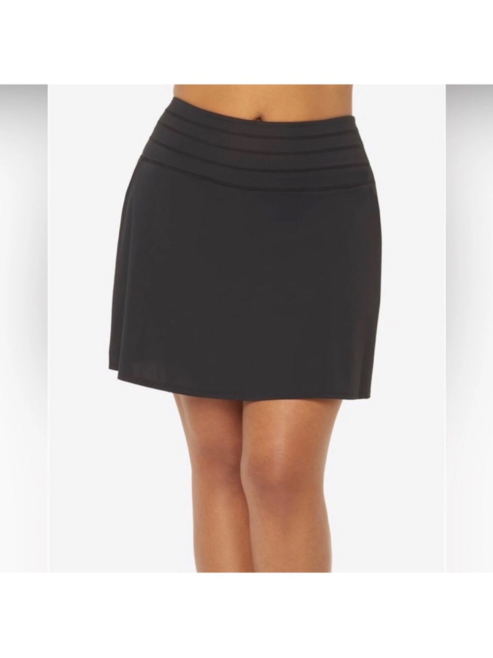 NEW- RUBY‎ RIBBON SKORT Black Women’s Size Small Built In Shorts Athletic